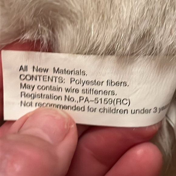 NEW PANDA fur BEAR REALISTIC Animal Kingdom 13”sitting Plush Stuffed Animal RARE - Picture 12 of 14